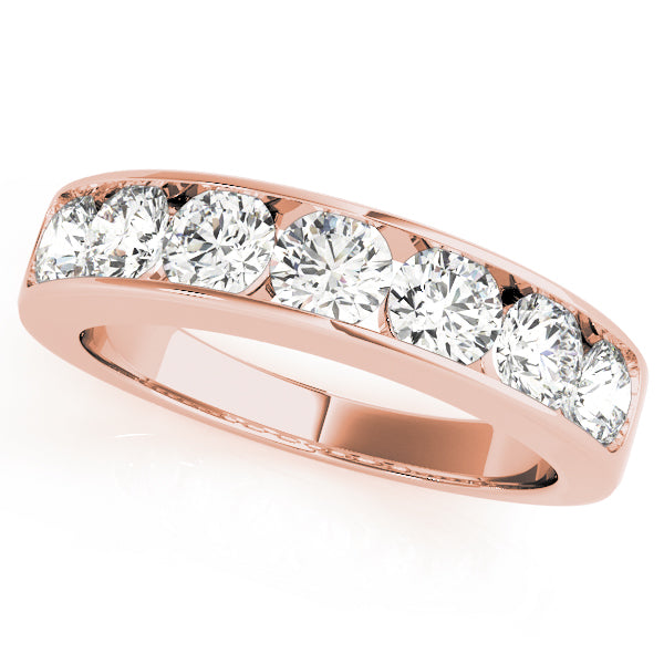 Channel Set Diamond Wedding Band · 0.98 ct tw