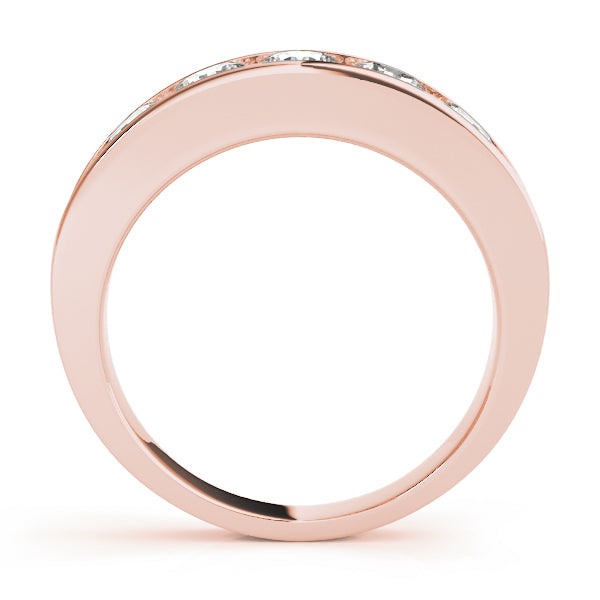 Channel Set Diamond Wedding Band · 0.49 ct tw