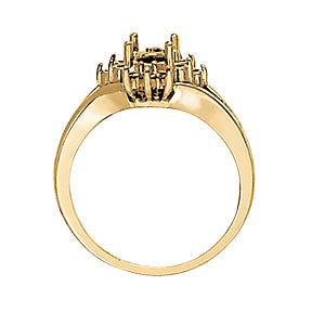 Oval Gemstone Fashion Ring · 0.24 ct tw