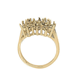 Oval Gemstone Fashion Ring · 0.64 ct tw