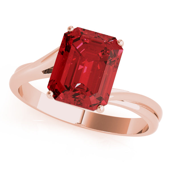 Emerald Gemstone Fashion Ring