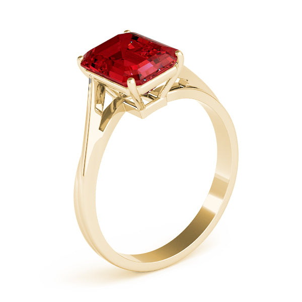 Emerald Gemstone Fashion Ring