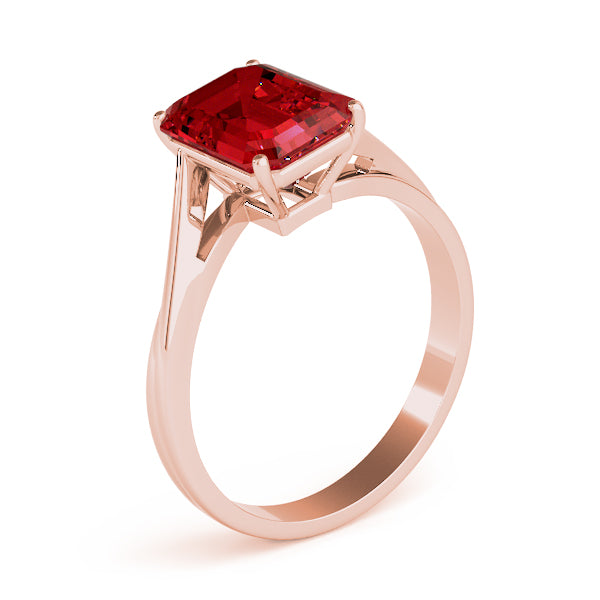 Emerald Gemstone Fashion Ring
