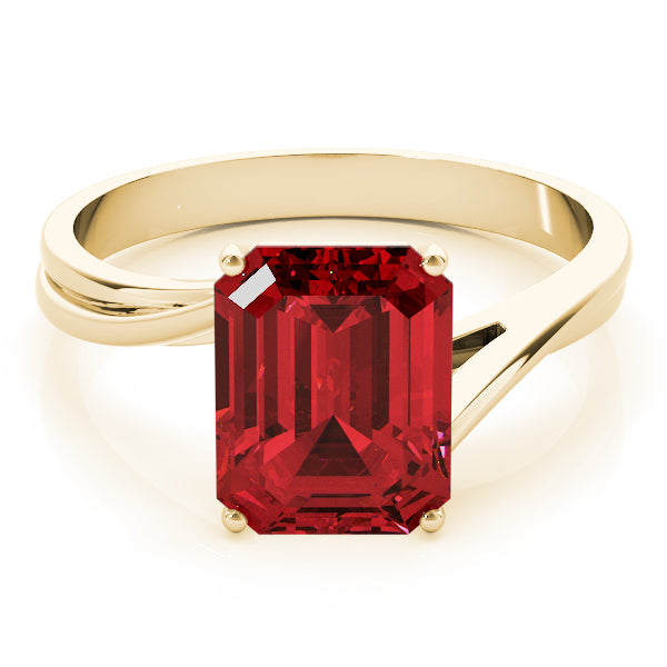 Emerald Gemstone Fashion Ring
