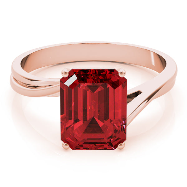 Emerald Gemstone Fashion Ring