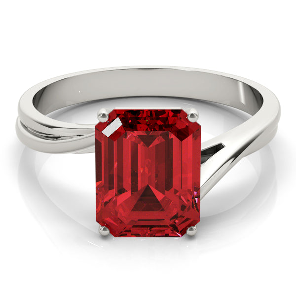 Emerald Gemstone Fashion Ring