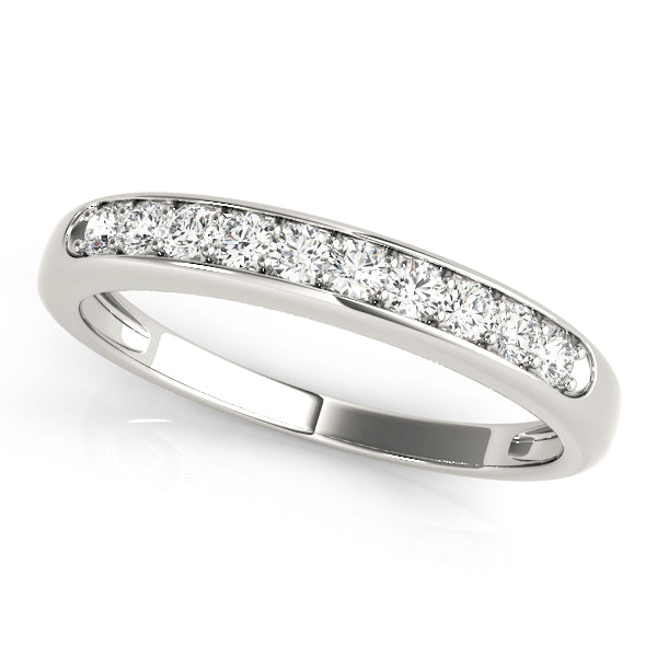 Channel Set Diamond Wedding Band · 0.25 ct tw