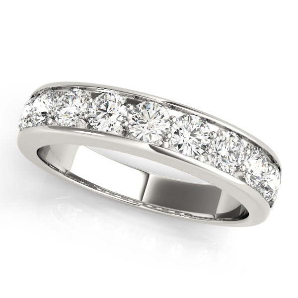 Channel Set Diamond Wedding Band · 0.99 ct tw