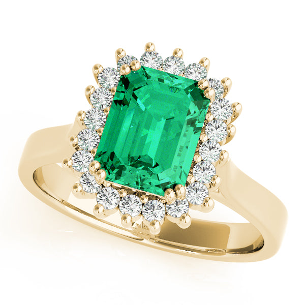 Emerald Gemstone Fashion Ring · 0.16 ct tw