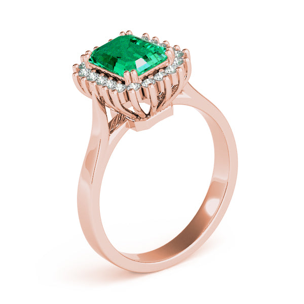 Emerald Gemstone Fashion Ring · 0.26 ct tw