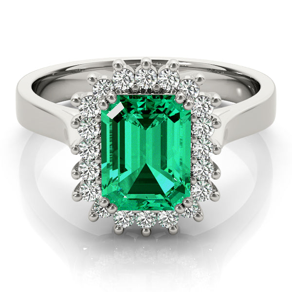 Emerald Gemstone Fashion Ring · 0.30 ct tw