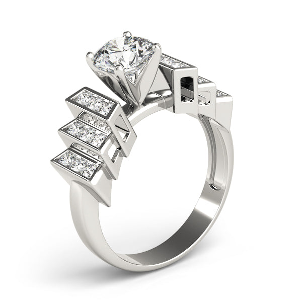 Multi-Row Diamond Engagement Ring · 0.36 ct tw