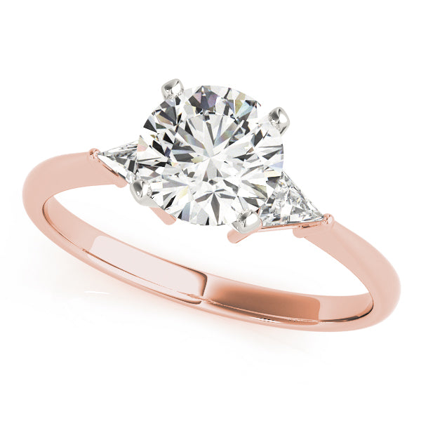Trillion Three-Stone Diamond Engagement Ring · 0.20 ct tw