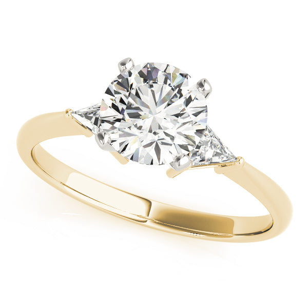 Trillion Three-Stone Diamond Engagement Ring · 0.20 ct tw