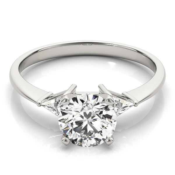 Trillion Three-Stone Diamond Engagement Ring · 0.20 ct tw