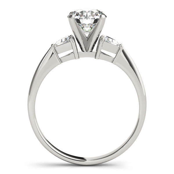Trillion Three-Stone Diamond Engagement Ring · 0.20 ct tw