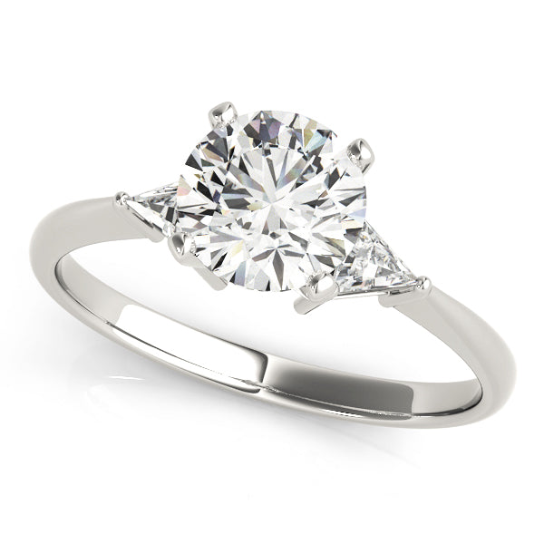 Trillion Three-Stone Diamond Engagement Ring · 0.20 ct tw