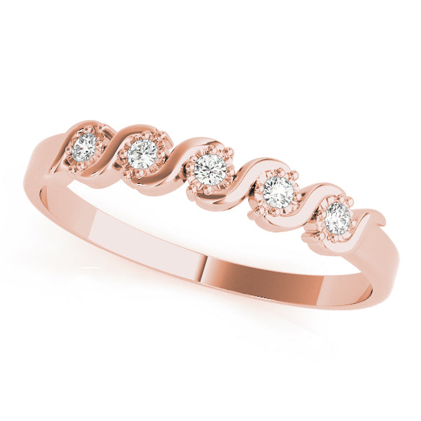 S Diamond Wedding Band · 0.05 ct tw