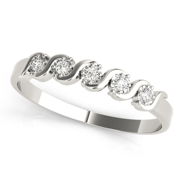 S Diamond Wedding Band · 0.05 ct tw