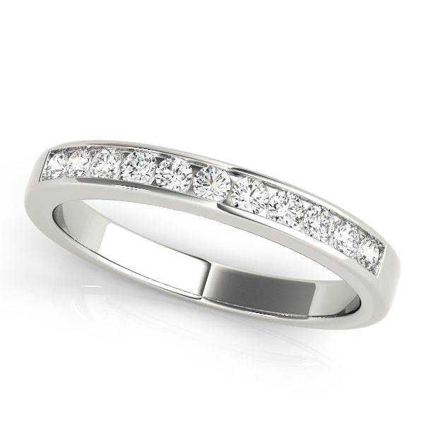 Channel Set Diamond Wedding Band · 0.28 ct tw
