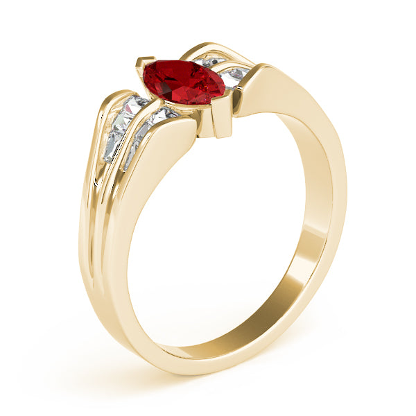 Marquise Gemstone Fashion Ring · 0.38 ct tw