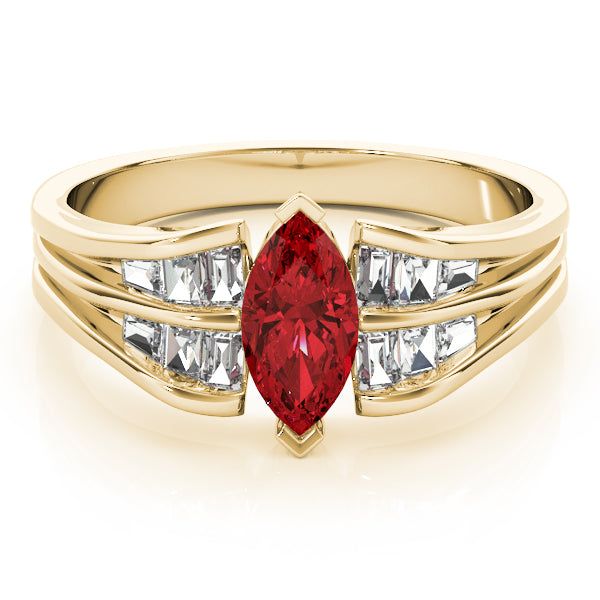 Marquise Gemstone Fashion Ring · 0.38 ct tw