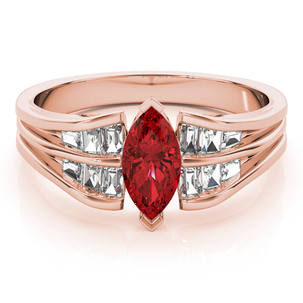 Marquise Gemstone Fashion Ring · 0.38 ct tw