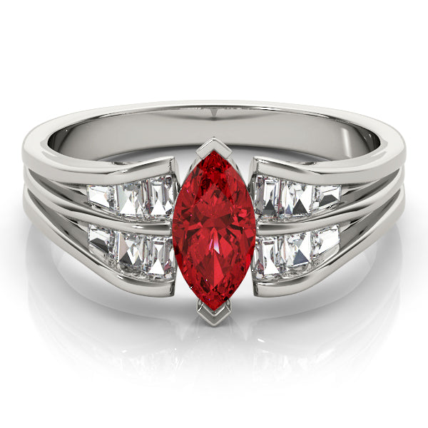 Marquise Gemstone Fashion Ring · 0.44 ct tw