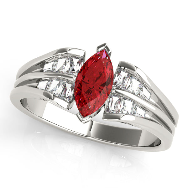 Marquise Gemstone Fashion Ring · 0.60 ct tw