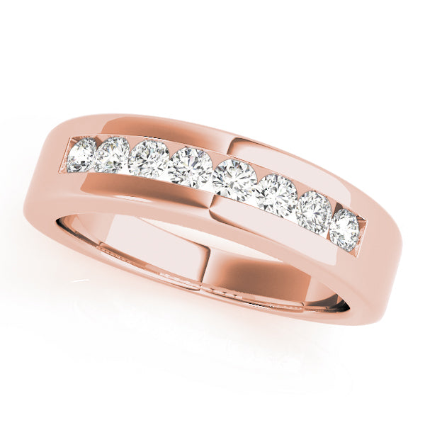 Channel Set Diamond Wedding Band · 0.40 ct tw