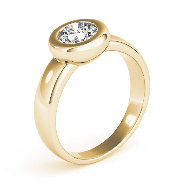 Round Diamond Solitaire Engagement Ring · 0.50 ct tw