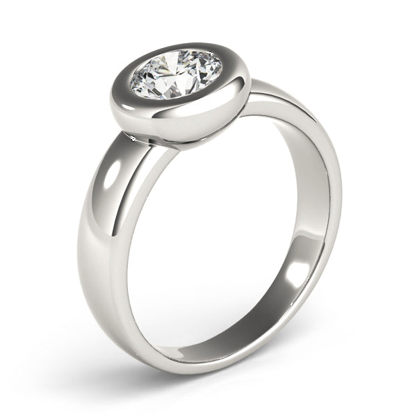 Round Diamond Solitaire Engagement Ring · 1.00 ct tw