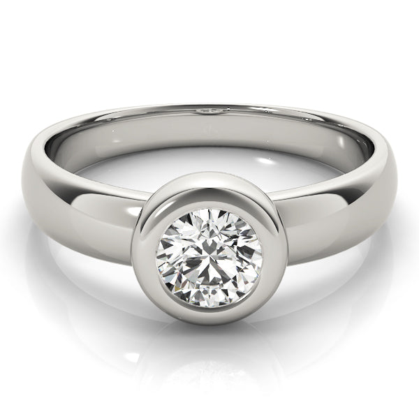 Round Diamond Solitaire Engagement Ring · 0.75 ct tw