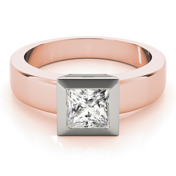 Square Princess Diamond Solitaire Engagement Ring · 0.41 ct tw