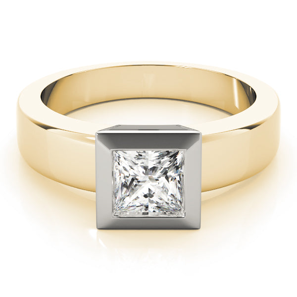 Square Princess Diamond Solitaire Engagement Ring · 0.41 ct tw