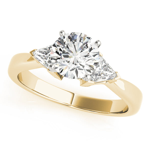 Trillion Three-Stone Diamond Engagement Ring · 0.32 ct tw