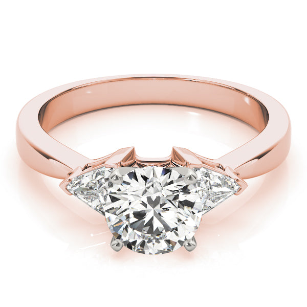 Trillion Three-Stone Diamond Engagement Ring · 0.32 ct tw