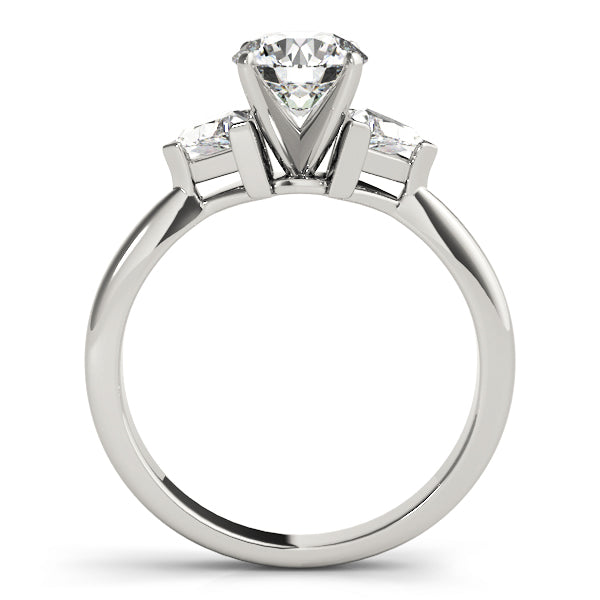 Trillion Three-Stone Diamond Engagement Ring · 0.32 ct tw