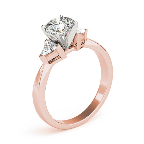 Trillion Three-Stone Diamond Engagement Ring · 0.32 ct tw