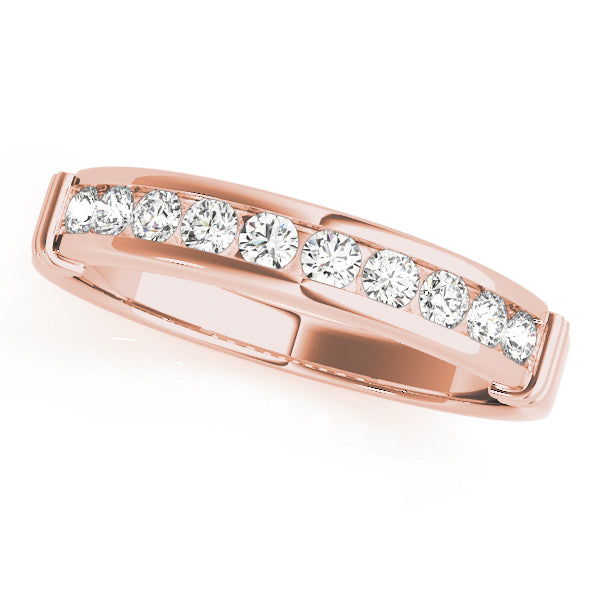 Channel Set Diamond Wedding Band · 0.20 ct tw