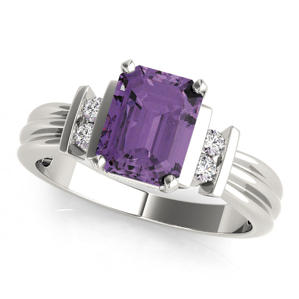 Emerald Gemstone Fashion Ring · 0.10 ct tw