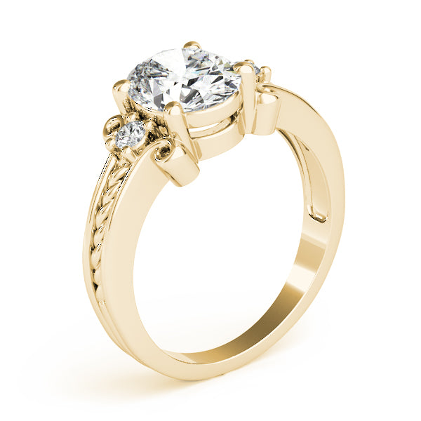 Oval Gemstone Fashion Ring · 0.10 ct tw