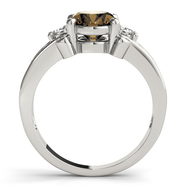 Oval Gemstone Fashion Ring · 0.10 ct tw