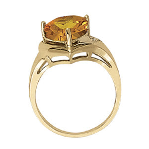 Heart Gemstone Fashion Ring · 0.01 ct tw