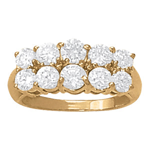 Diamond Pyramid Fashion Ring · 2.02 ct tw