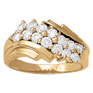 Diamond Cluster Fashion Ring · 1.40 ct tw