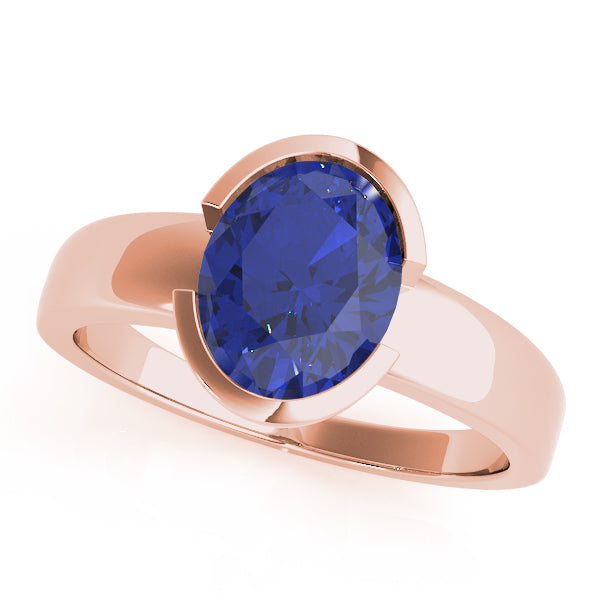 Oval Gemstone Fashion Ring