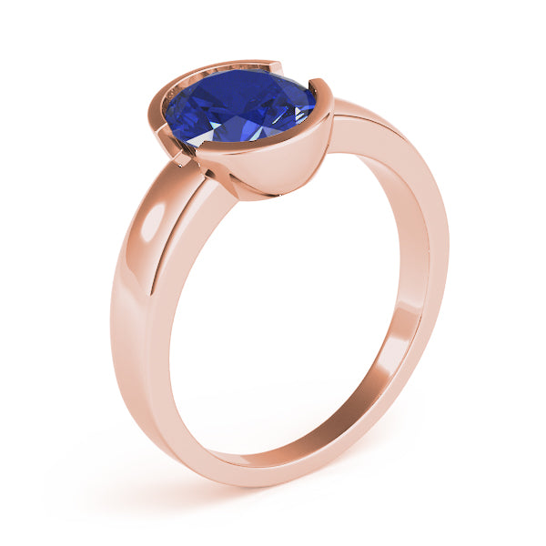 Oval Gemstone Fashion Ring