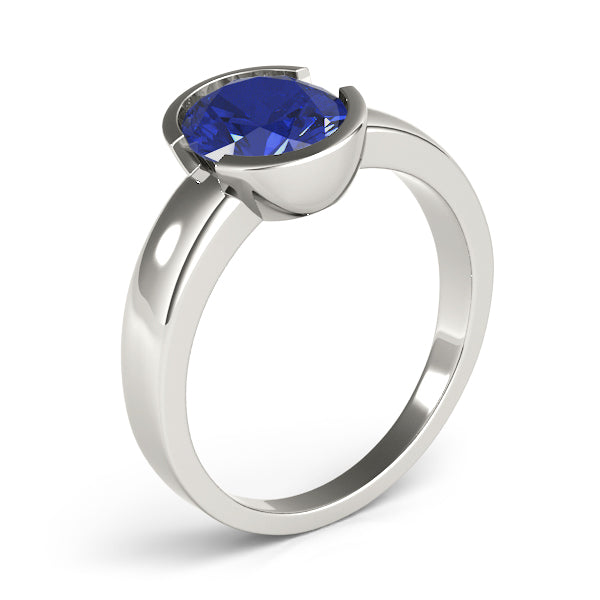 Oval Gemstone Fashion Ring