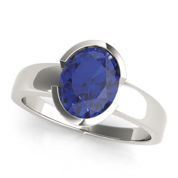 Oval Gemstone Fashion Ring
